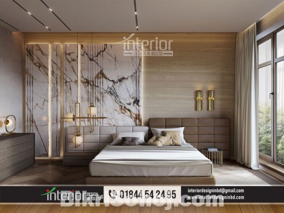 Flat Bedroom Interior Design in Bangladesh
